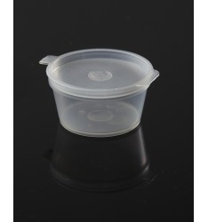 HINGED LID SAUCE CONTAINER PP 70ml/50pcs