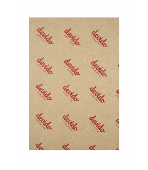 GREASEPROOF PAPER WRAPPER NATURAL BROWN