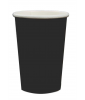 BLACK SINGLE WALL PAPER CUPS 16oz/50pcs.