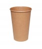 Single Wall Kraft Paper Cup Brown 16oz/50pcs