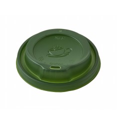 Green Traveler Lid To Fit 12-16oz Paper Cups