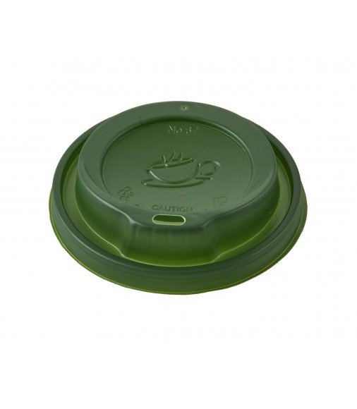 Green Traveler Lid To Fit 12-16oz Paper Cups